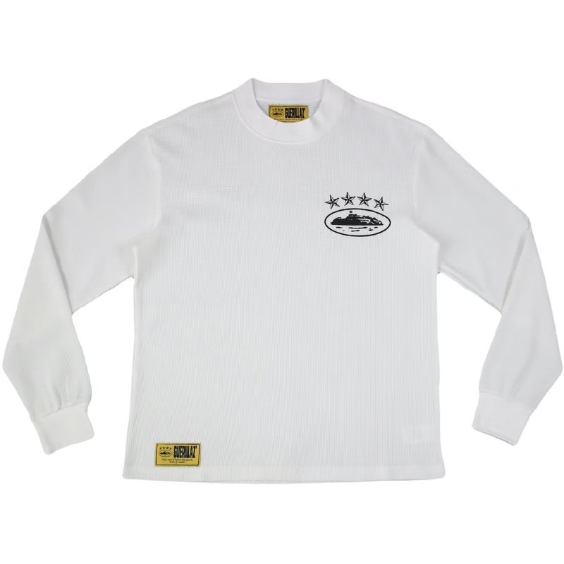 Top Corteiz 4starz Alcatraz Waffle Long Sleeve  France   | CPT-1991497