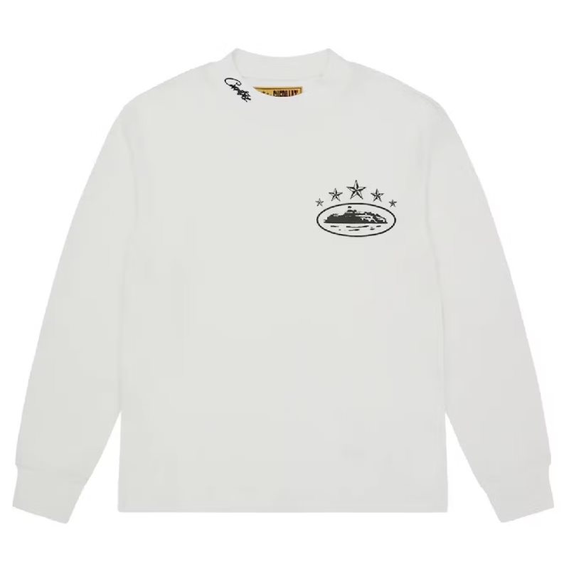 Pull Corteiz 5 Starz Alcatraz Waffle Longsleeve  France   | OMM-5480577