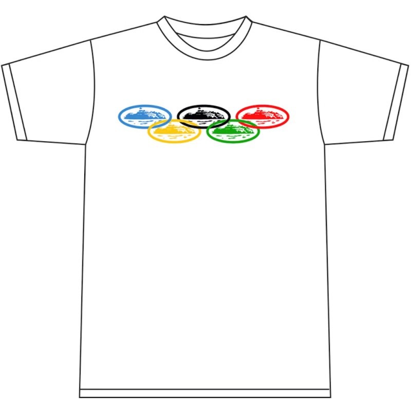 T-shirt Corteiz Alcatraz Olympic  France   | QZS-7155321