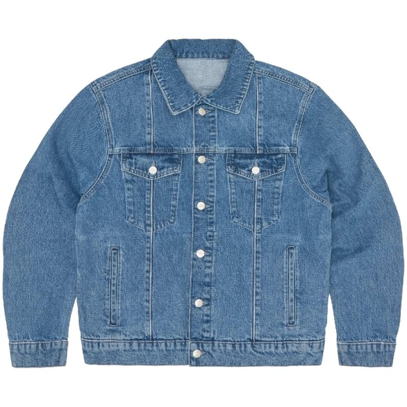 Veste Corteiz C-star Denim Trucker  France   | ZMH-8915259