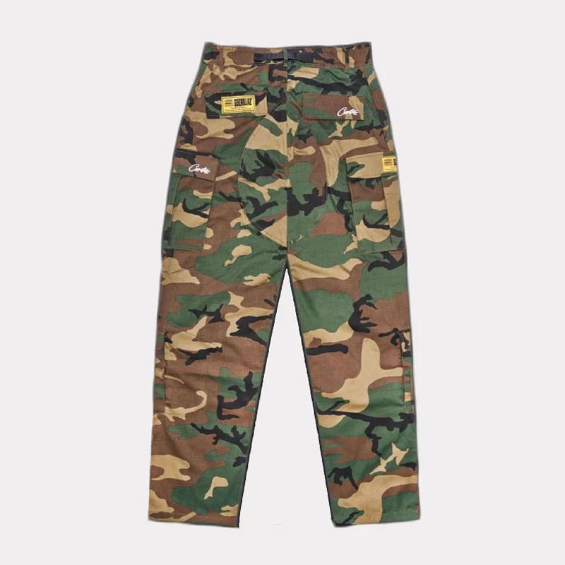 Pantalon Cargo Corteiz Guerillaz* Woodland  France   | UHQ-6000098