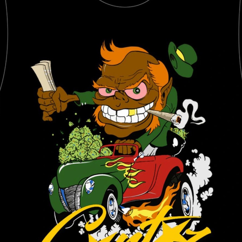 T-shirt Corteiz Leprechaun 420  France   | TSD-6007842