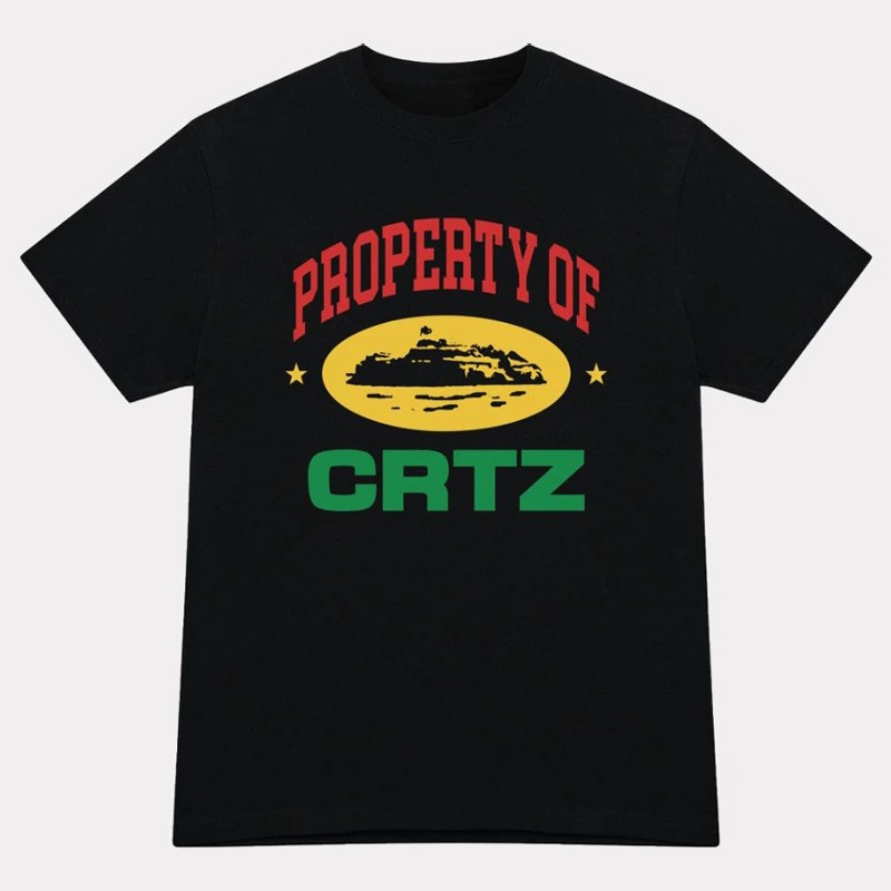 T-shirt Corteiz Property Of Crtz Carni  France   | PVE-4905052