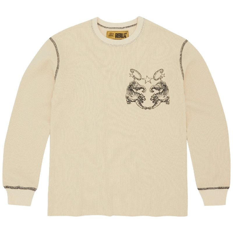 Pull Corteiz Tiger Waffle Longsleeve  France   | SVY-0451718